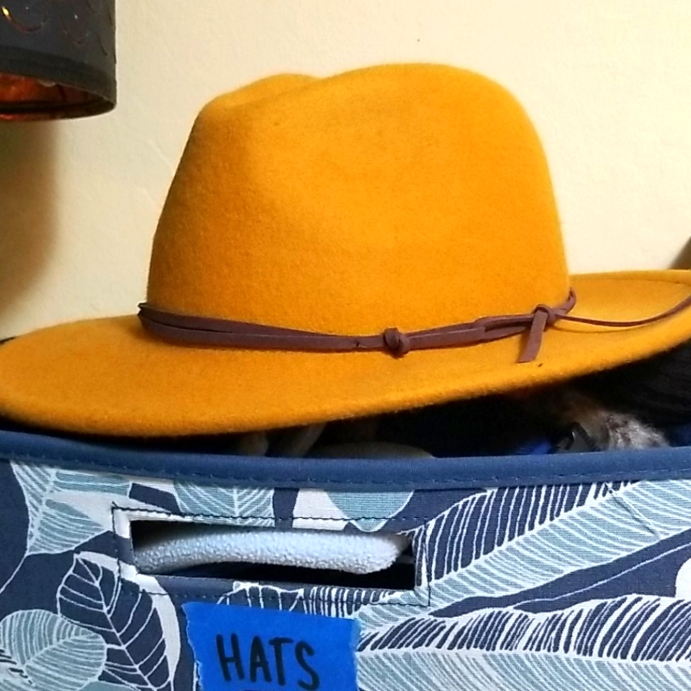 NWOT Mustard Hat